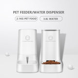 PETSWOL Cat Dog Feeder and Waterer - Self-Dispensing Automatic Pet Feeders_2
