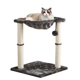 PETSWOL Cat Tower With Hammock And Scratching Posts_0