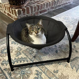 PETSWOL Elevated Cat Bed Dog Bed Pet Hammock Bed_5