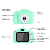 HD 1080P Mini Digital Kids Camera with 32GB SD Card - USB Rechargeable_10